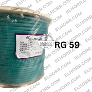 General RG-59 Coaxial Cable 300m Roll (Green)