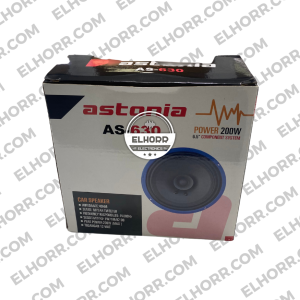 Astonia AS-630 6.5" Car Speaker Component System